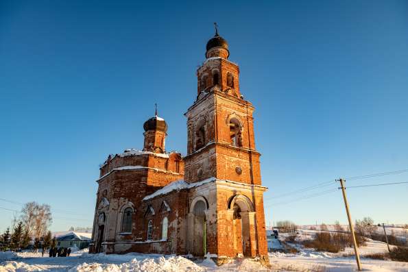Храм Вознесения Господня в селе Дигитли