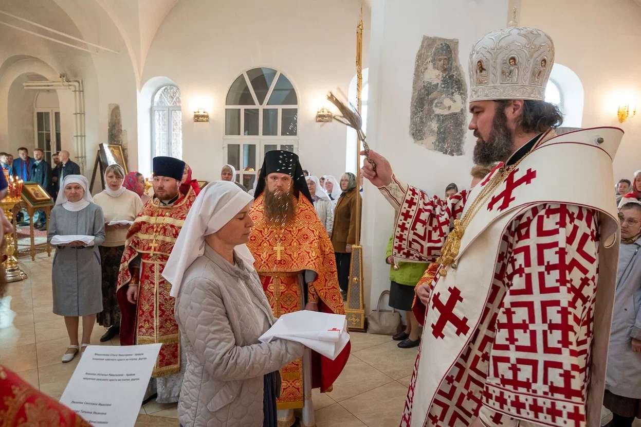 Сестричество святой блаженной Ксении Петербургской  пополнилось новыми членами