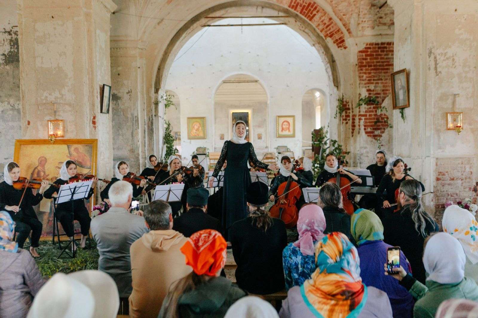 В Ризоположенском храме села Тихий Плёс прошёл фестиваль «Звуки под сводом»