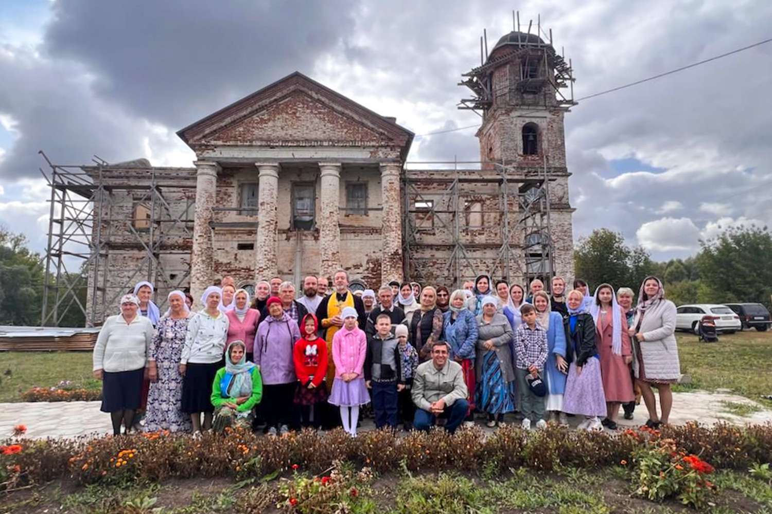 В день отдания Преображения Господня в Преображенском храме в селе Юматово совершена Литургия