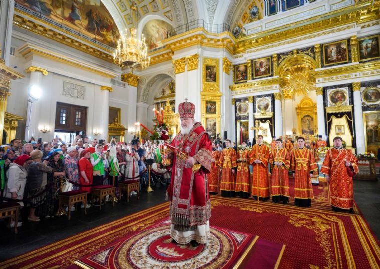 В день 15-летия интронизации Святейшего Патриарха Кирилла в Казанском соборе будет совершён благодарственный молебен