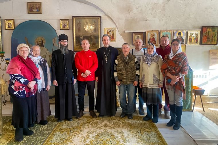 В старинном Преображенском храме в селе Юматово совершён молебен