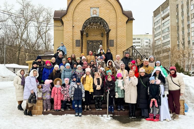 Воспитанники воскресных школ III Казанского благочиния приняли участие в интерактивной семейной игре
