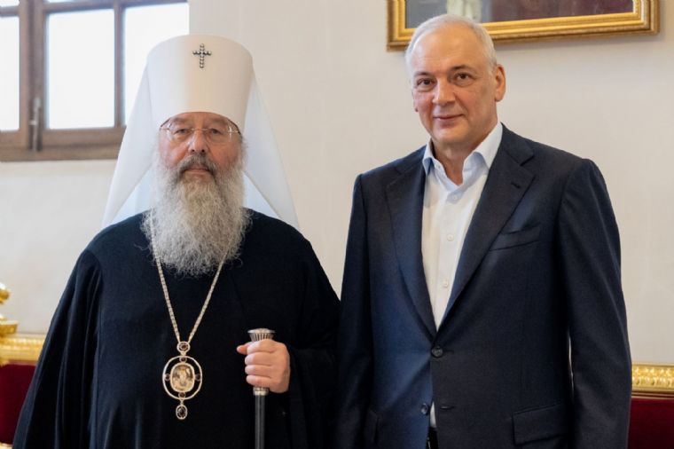 Руководитель Администрации Президента РФ Магомедсалам Магомедов посетил Казанский кафедральный собор