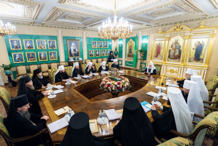В Москве завершилось очередное заседание Священного Синода Русской Православной Церкви