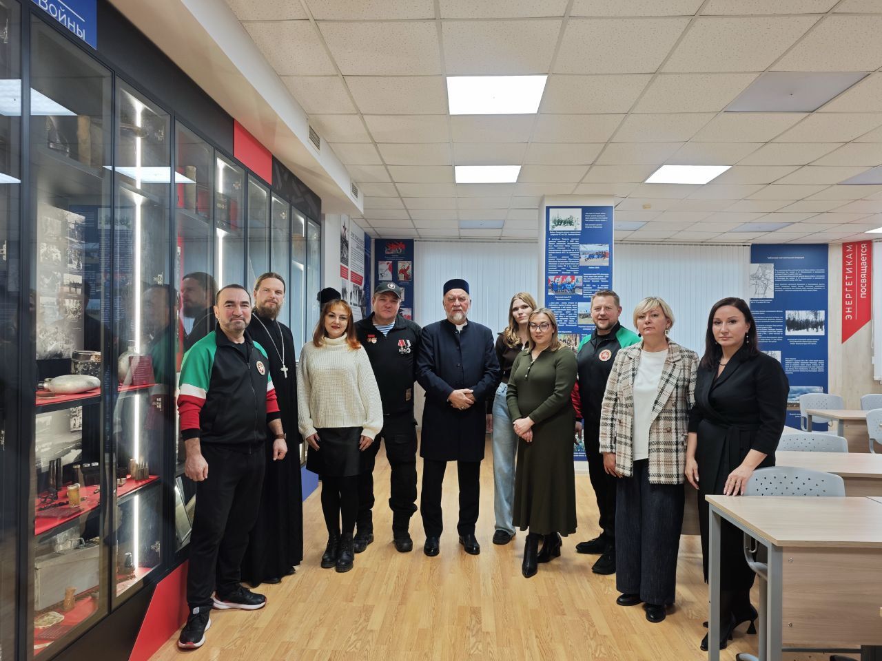 Представители Казанской епархии приняли участие во встрече-беседе «Вера «за лентой»: опыт духовного служения в зоне СВО»