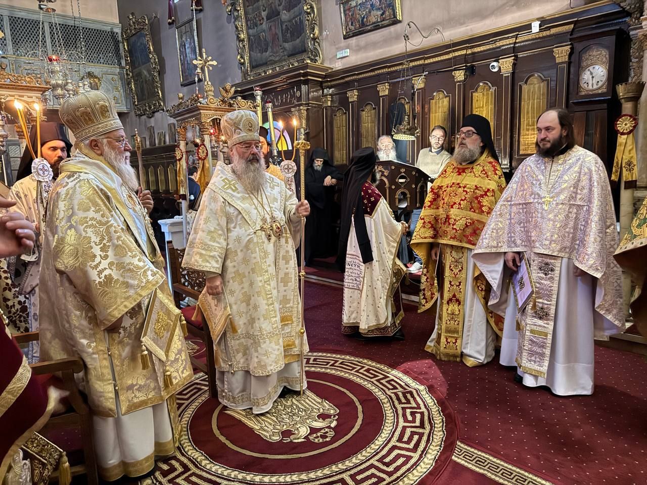 Митрополит Кирилл совершил Литургию в монастыре Успения Пресвятой Богородицы на острове Корфу