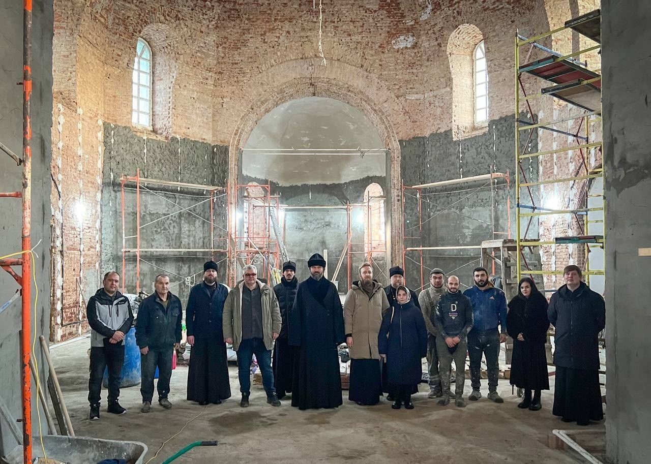 В Альметьевской епархии продолжается восстановление старинных сельских храмов