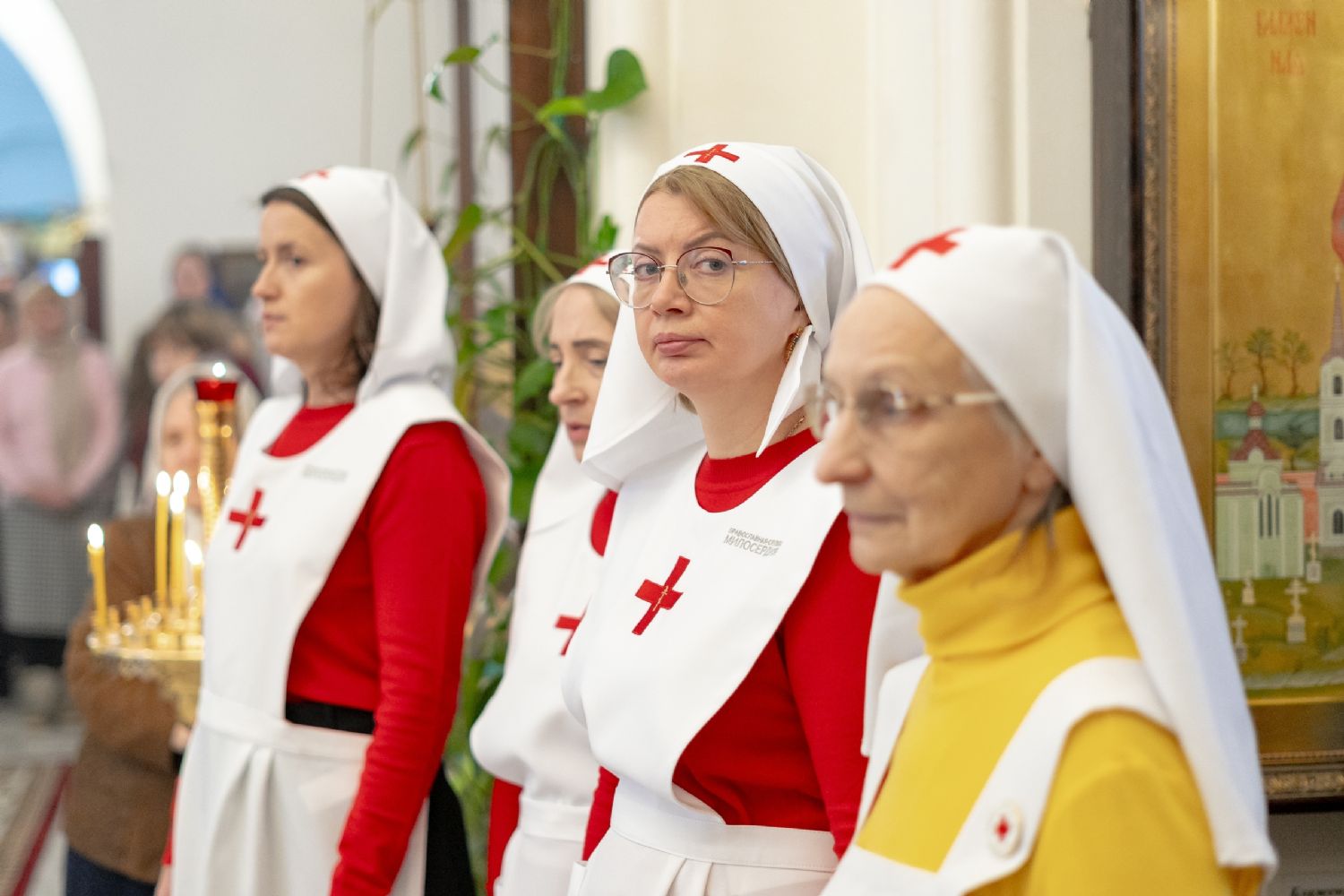 Сёстры милосердия Князе-Владимирского сестричества милосердия приступили к служению в Железнодорожной больнице Казани