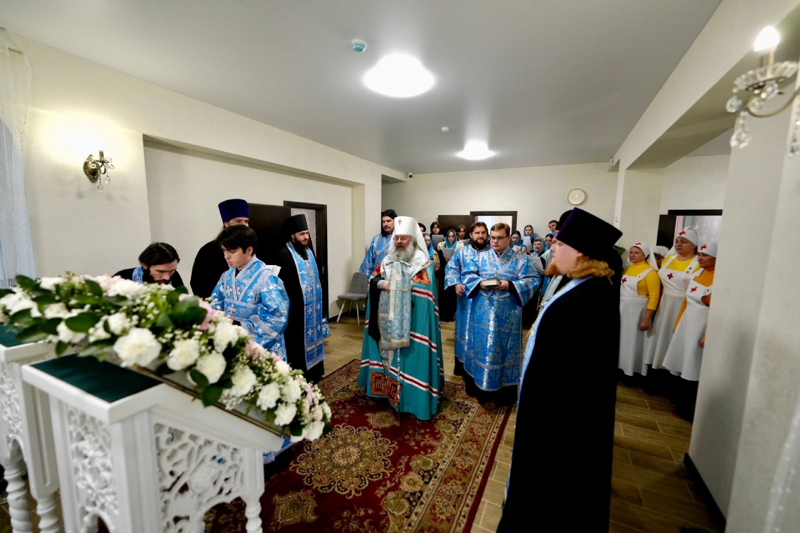 Митрополит Кирилл совершил освящение нового Дома милосердия во имя праведного Иоанна Кронштадтского