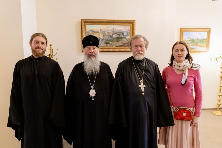 Состоялась встреча главы Татарстанской митрополии с врио председателя Синодального отдела по церковной благотворительности