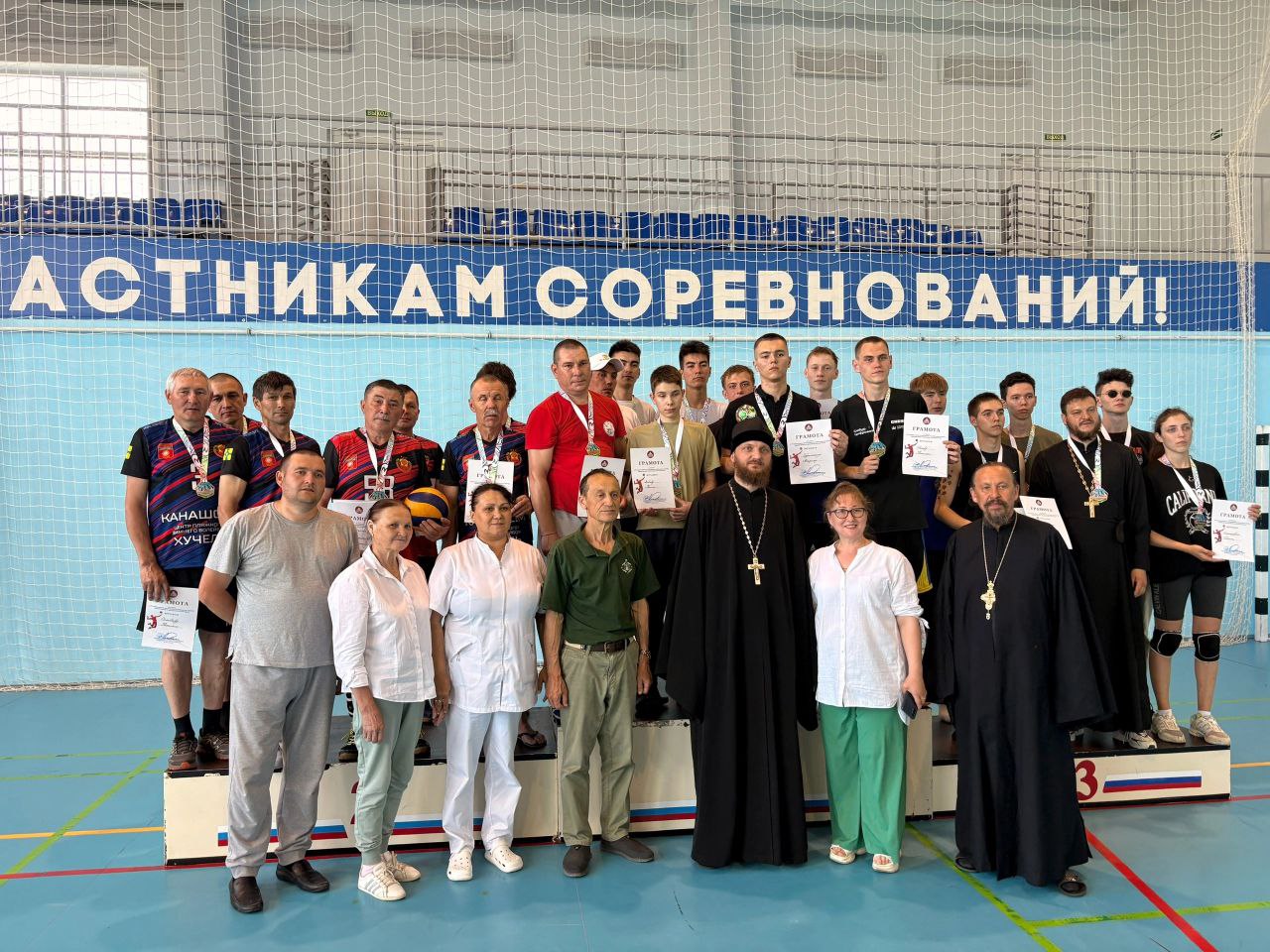 В Кайбицком благочинии прошло спортивное мероприятие с участием православной молодёжи