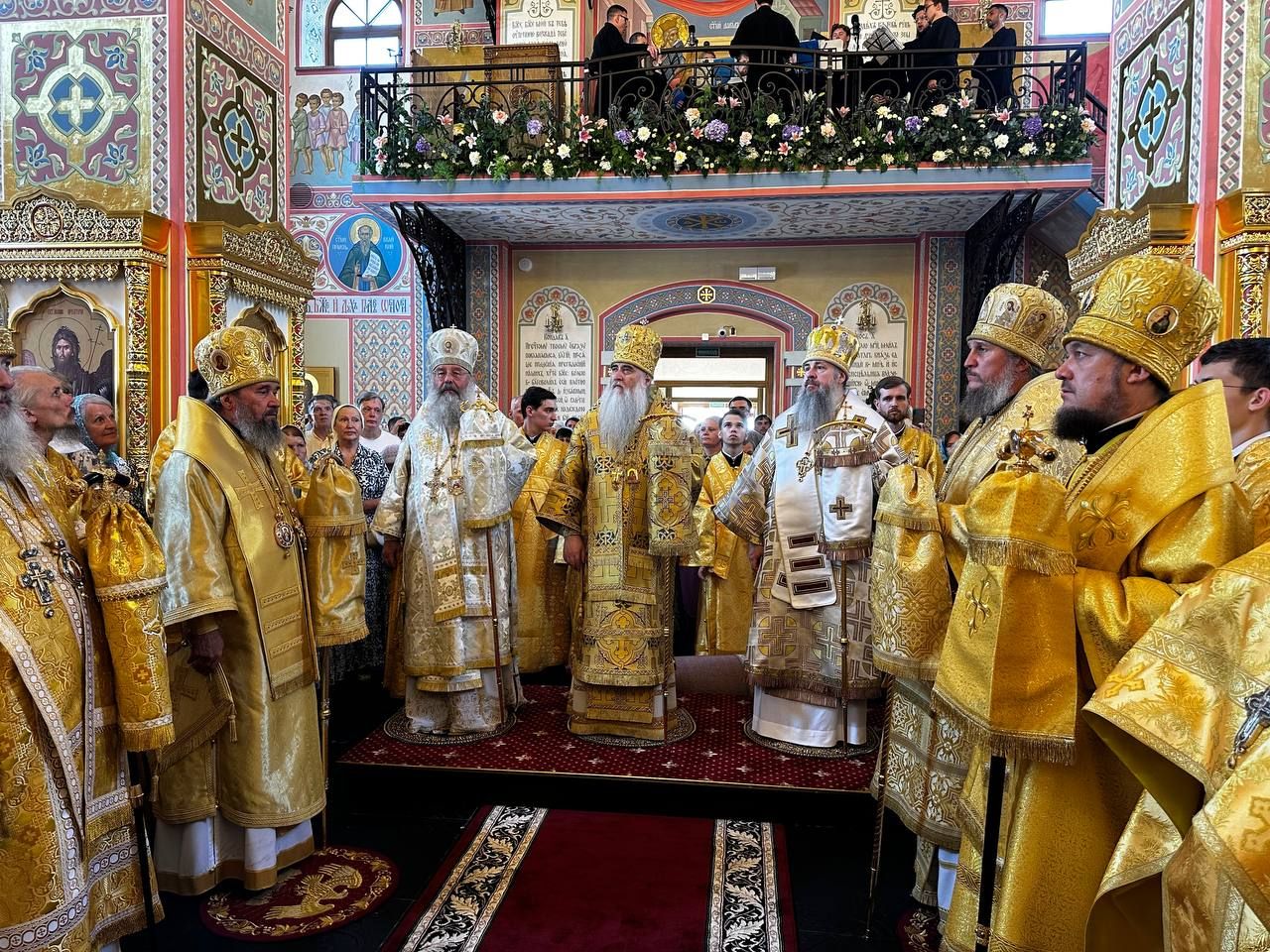 Митрополит Кирилл принял участие в освящении Спасского собора в Симбирске