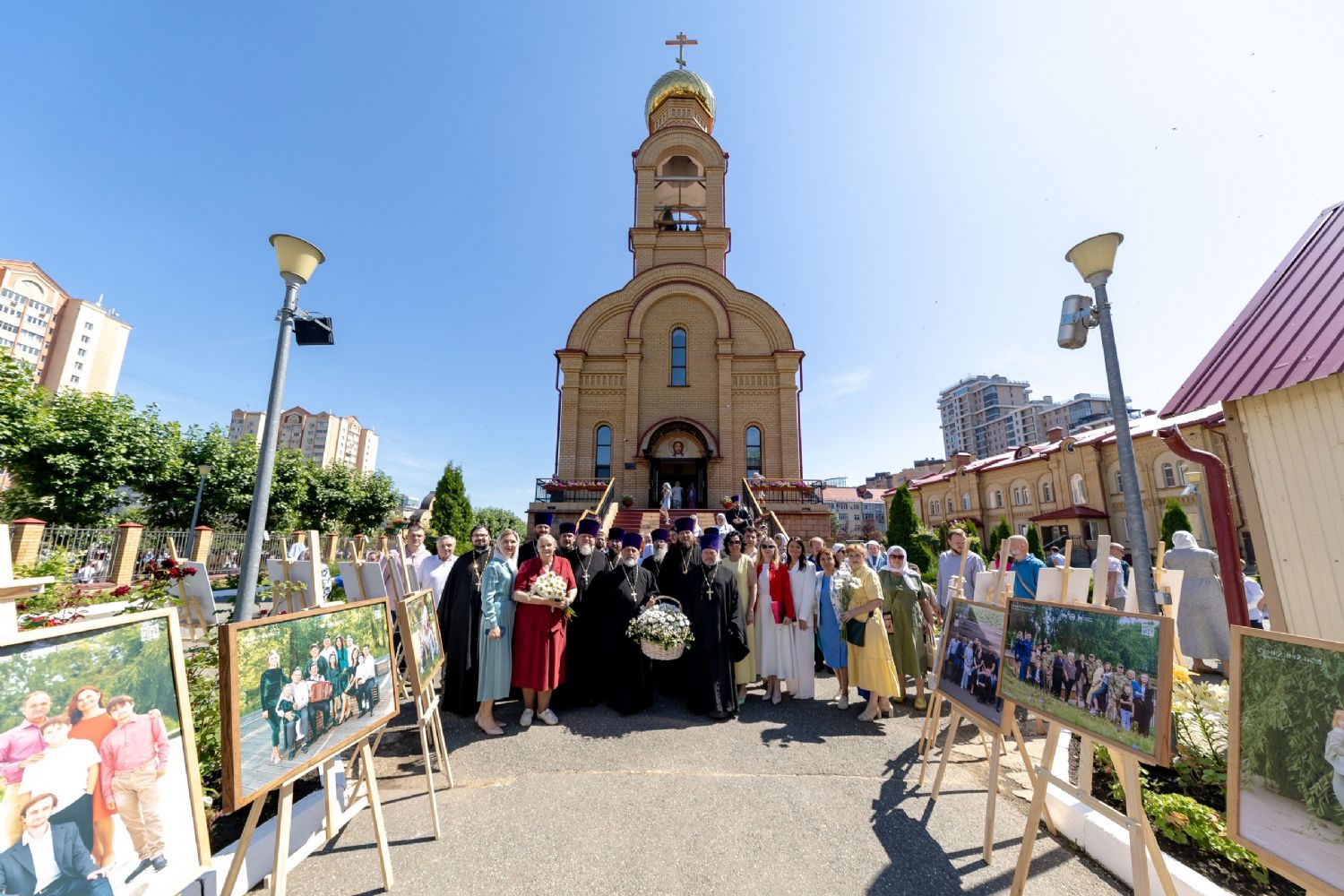 В день памяти святых Петра и Февронии Муромских в Казани прошёл творческий праздник, посвящённый Дню семьи, любви и верности