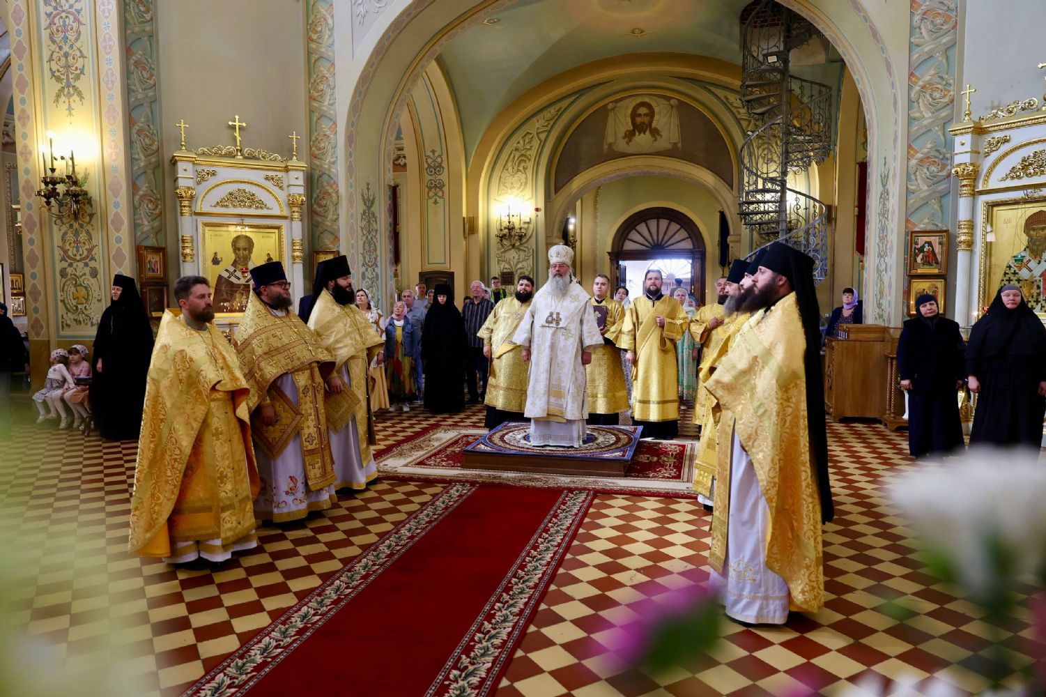 Митрополит Кирилл совершил Литургию в Свияжском Иоанно-Предтеченском женском монастыре