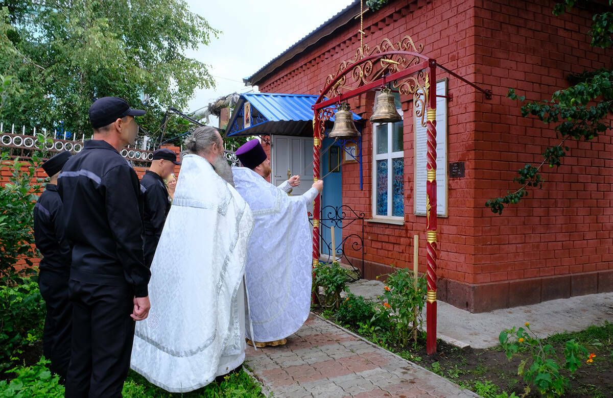 При храме на территории казанской исправительной колонии № 19 установлена звонница