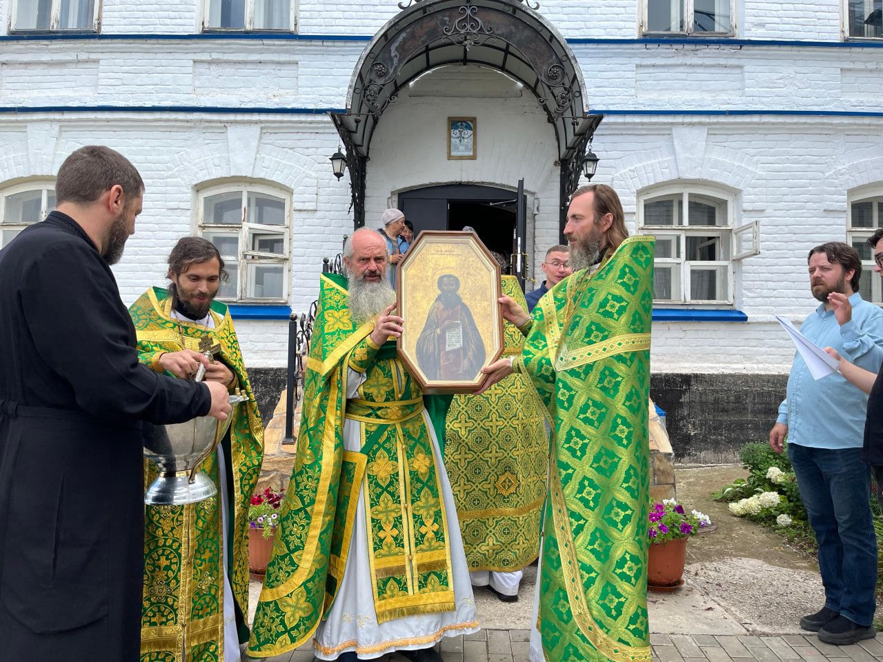 В Вознесенском Макарьевском мужском монастыре почтили память преподобного Макария Желтоводского