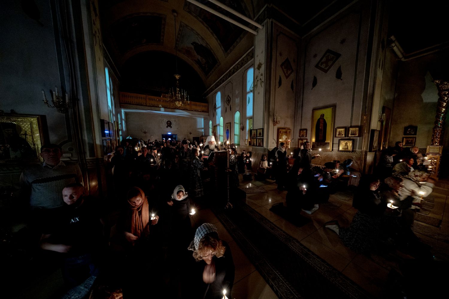 Во вторник первой седмицы Великого поста митрополит Кирилл совершил повечерие с чтением канона преподобного Андрея Критского в Кирилловском храме Казани