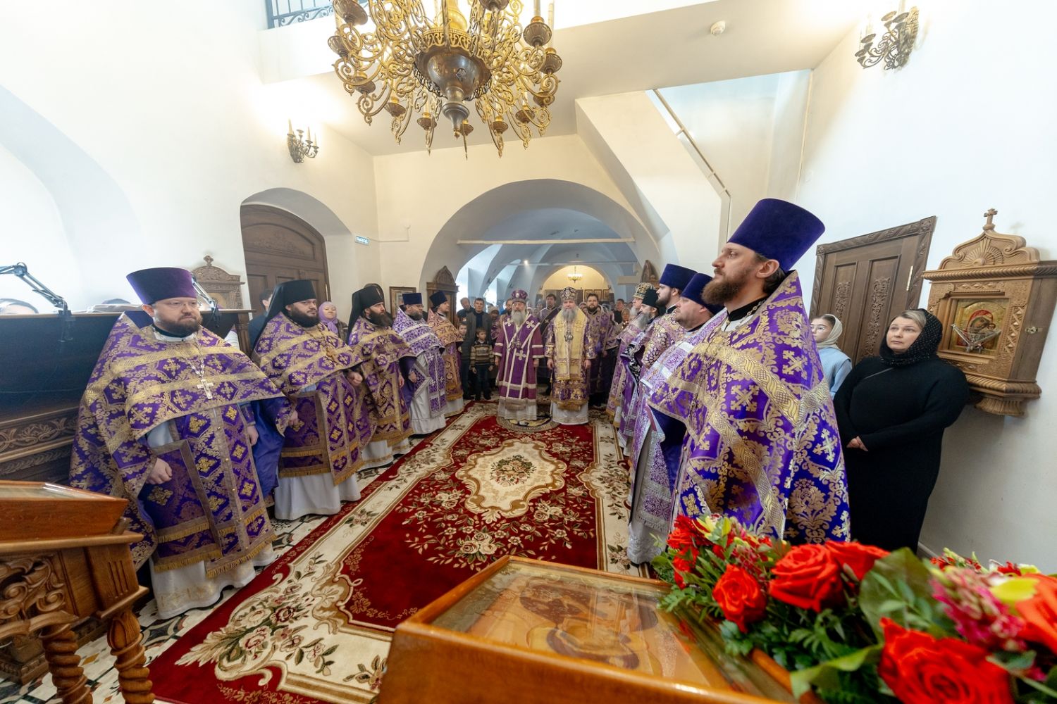 Митрополит Кирилл возглавил престольные торжества в Спасо-Евдокиевском храме Казани