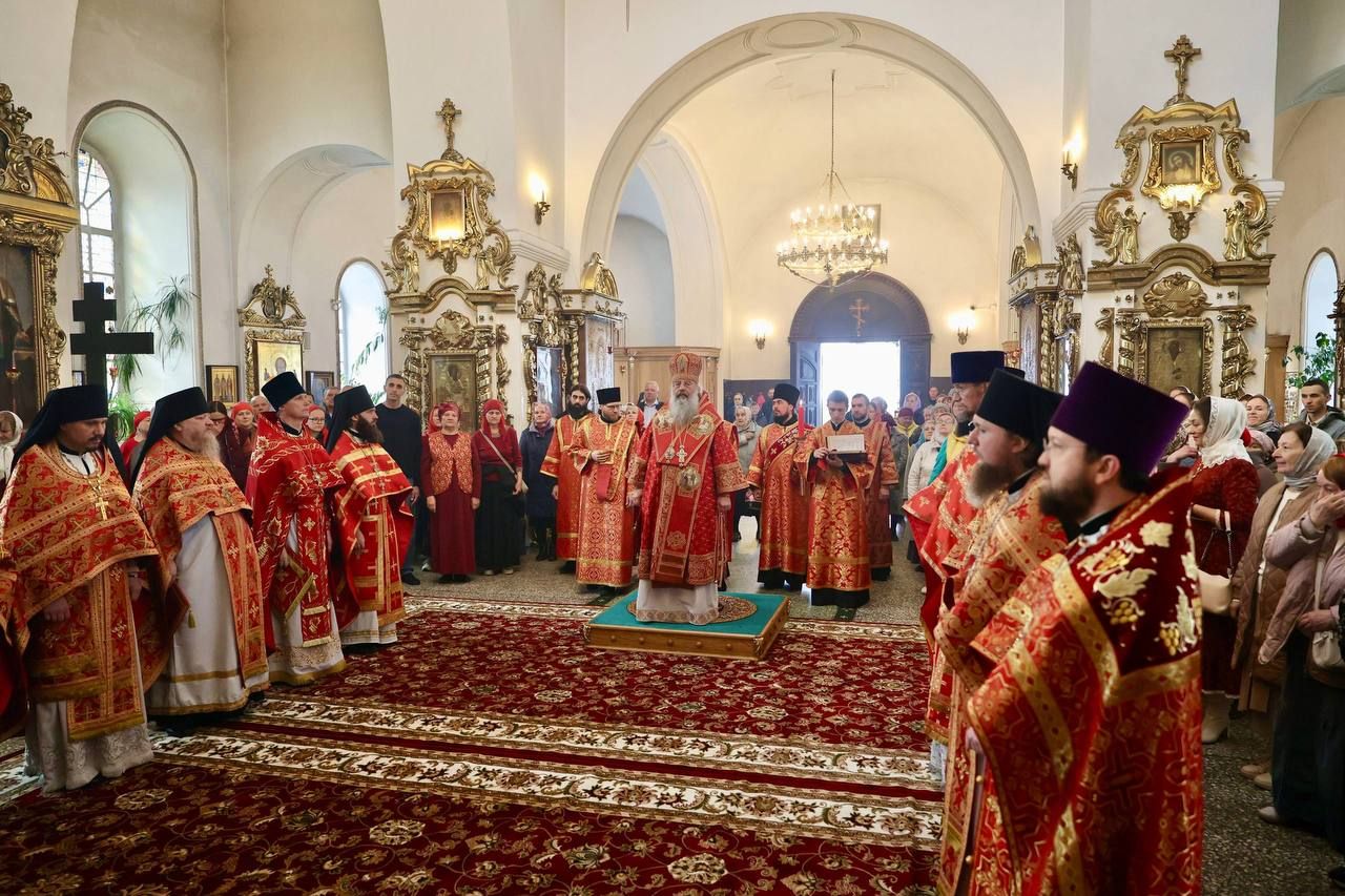 В пятницу Светлой седмицы митрополит Кирилл совершил Литургию в Раифском Богородицком монастыре