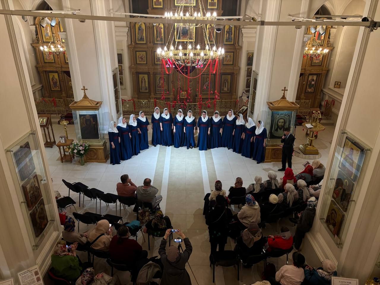 В Сергиевском храме Казани прошёл вечер духовной музыки с участием детских хоров из разных городов России