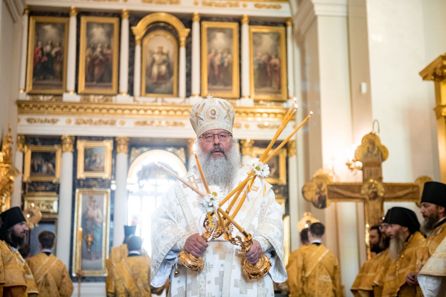 В четверг 5-й седмицы по Пасхе митрополит Кирилл совершит Литургию в Александро-Невском приделе Казанского кафедрального собора