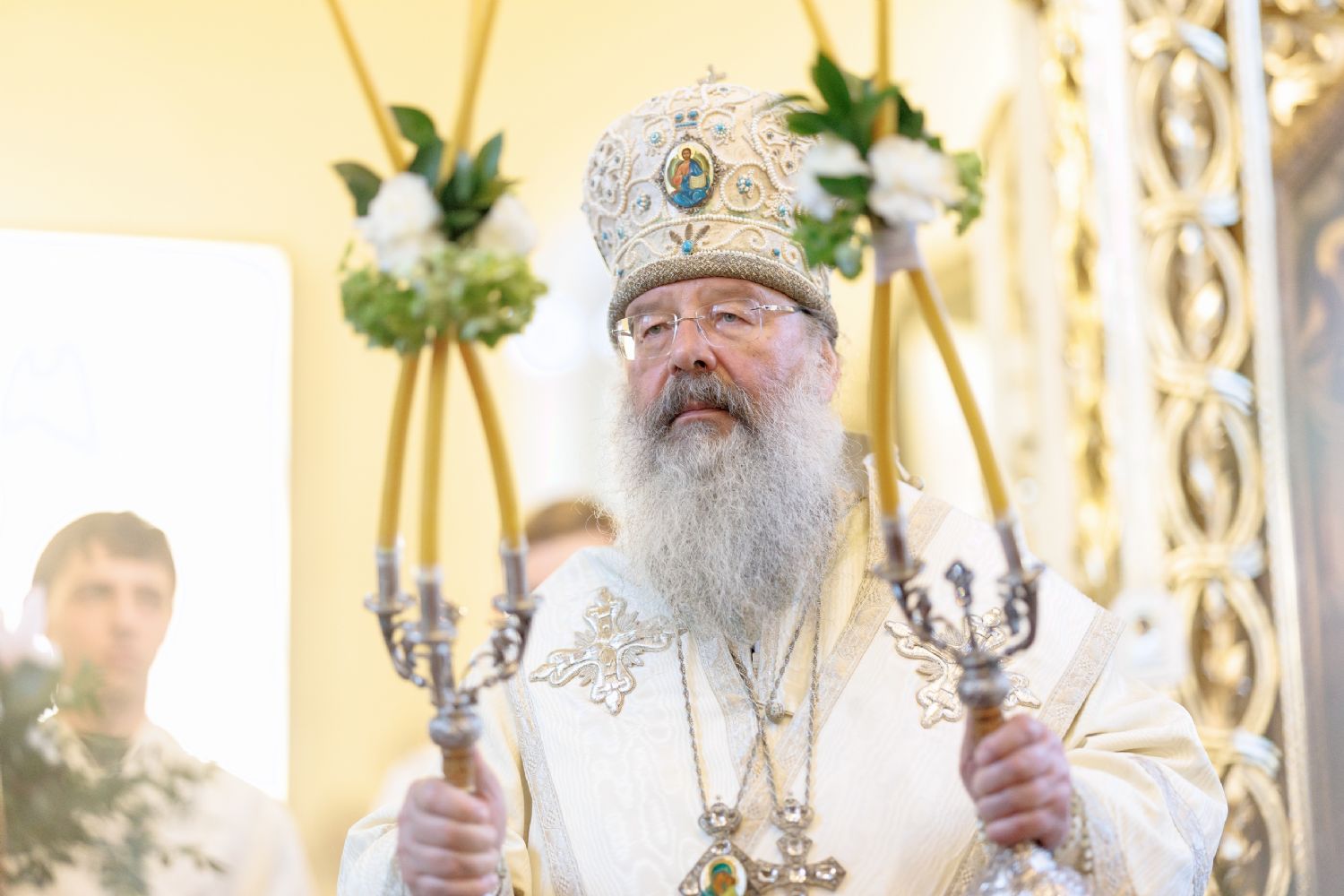 В канун праздника Вознесения Господня митрополит Кирилл совершил всенощное бдение в храме Казанской духовной семинарии