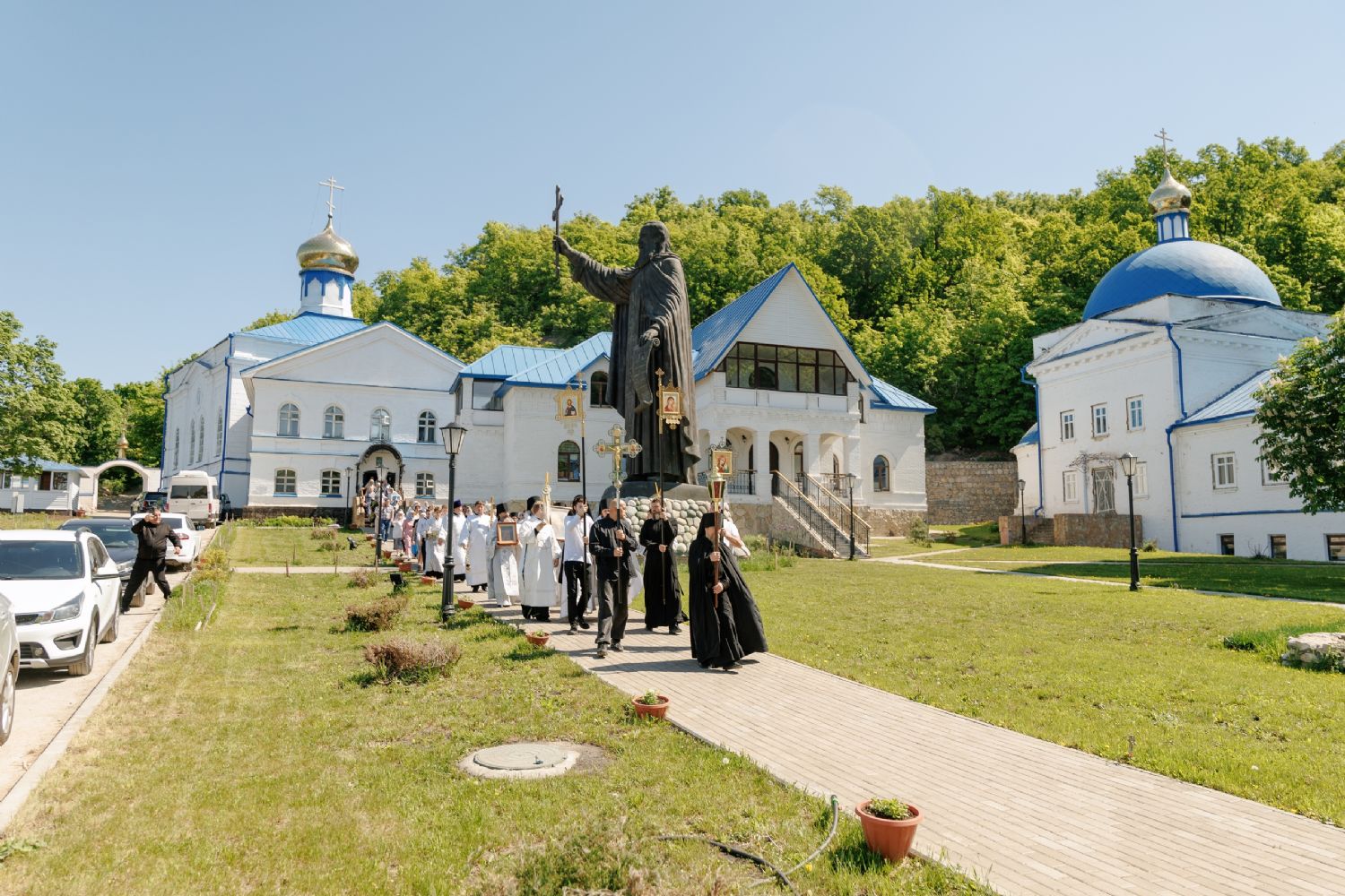 В праздник Вознесения Господня митрополит Кирилл возглавил престольные торжества в Вознесенском Макарьевском монастыре