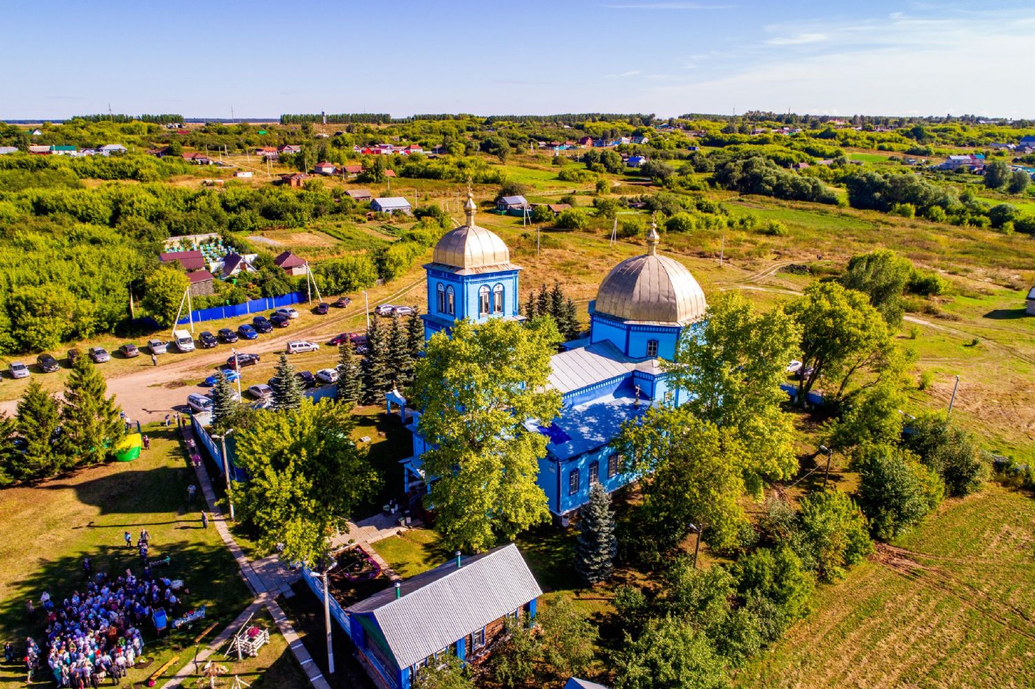 Храм Казанской иконы Божией Матери в селе Большое Фролово