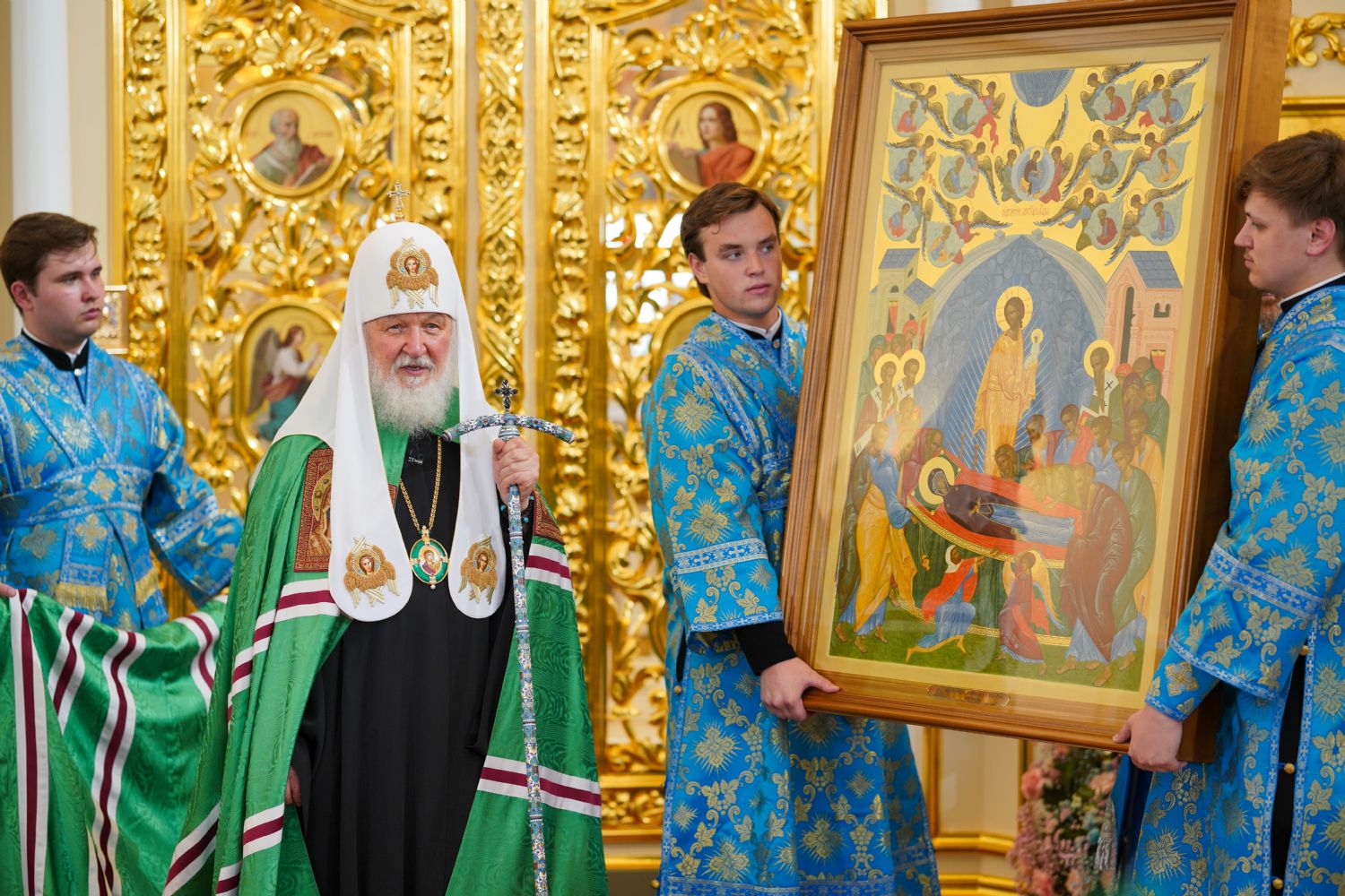 Слово Патриарха Кирилла после Литургии в храме в честь Тульского образа святителя Николая в Казанском Богородицком монастыре