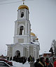 Новогодний молебен и престольный праздник в п. Красный ключ. (фото)