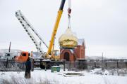 На здание часовни в честь Всех Святых с.Соколка Альметьевской епархии установлен купол (фото)