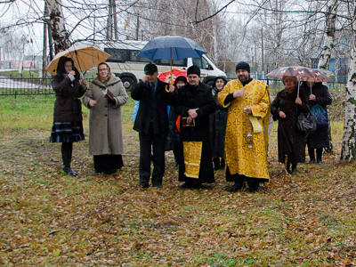В Малой Шильне освятили место строительства молельного дома