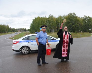 В г. Болгар помолились о благополучии на дорогах (фото)