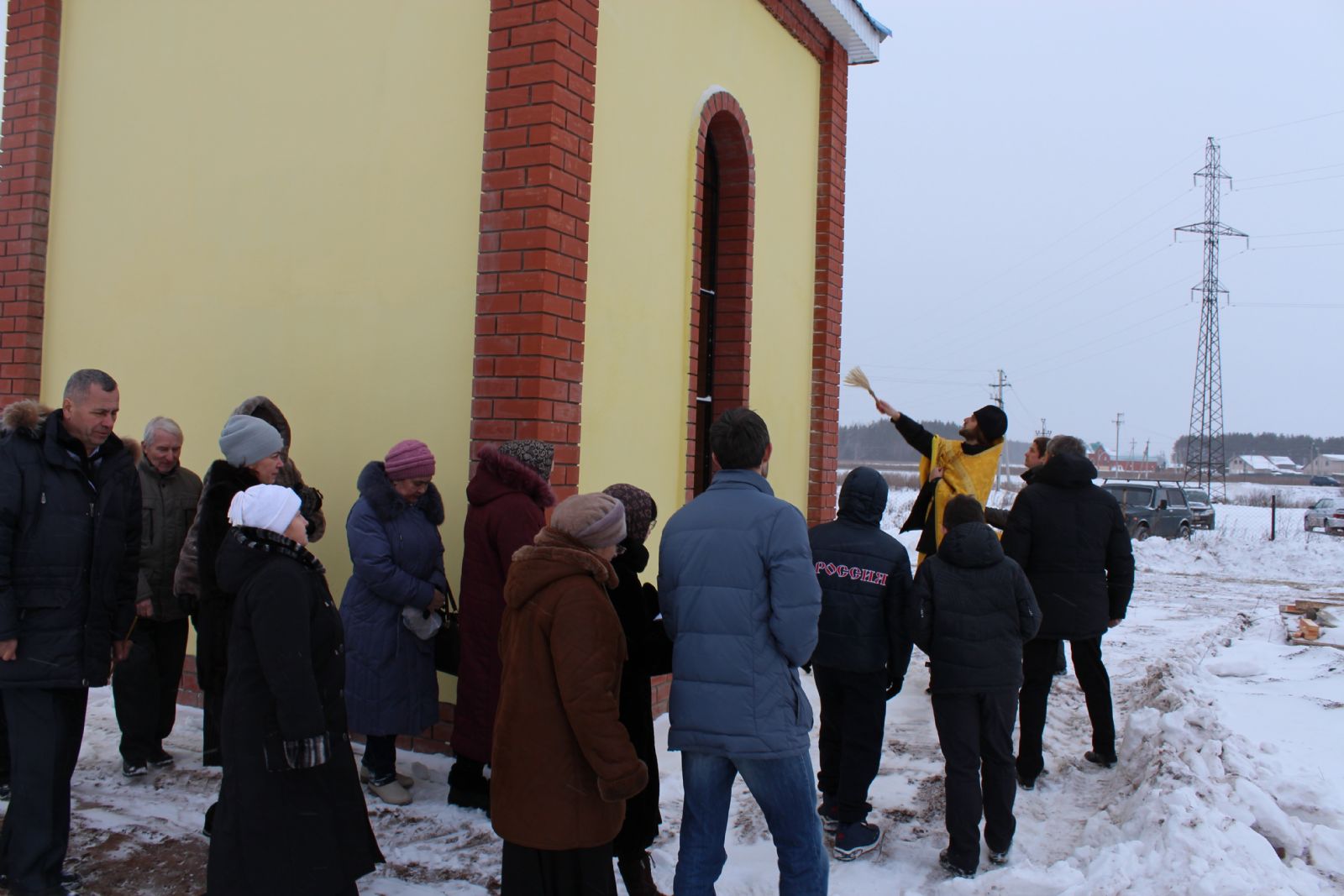 Освящение часовни на кладбище села Борок Нижнекамского благочиния