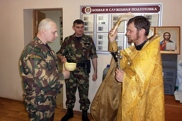 Казанские военнослужащие в горячей точке получают духовное окормление