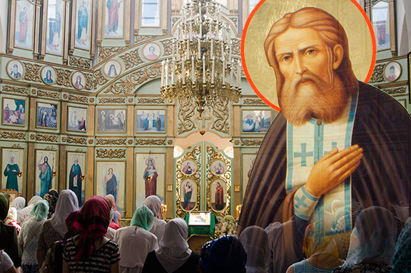 В Казанской епархии прошли праздничные богослужения в день памяти Серафима Саровского