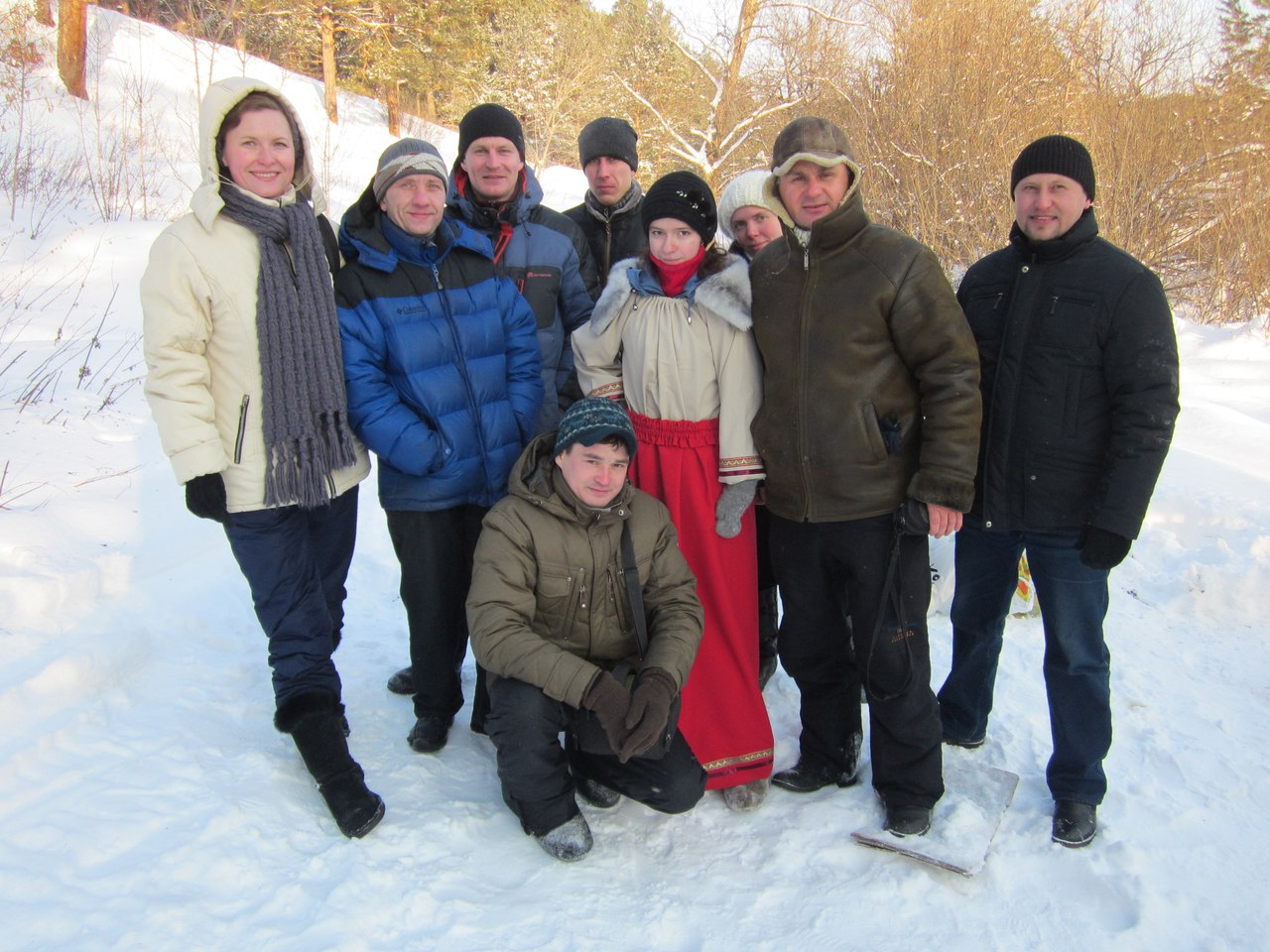 Крещенский поход трезвенников Набережных Челнов на святой источник