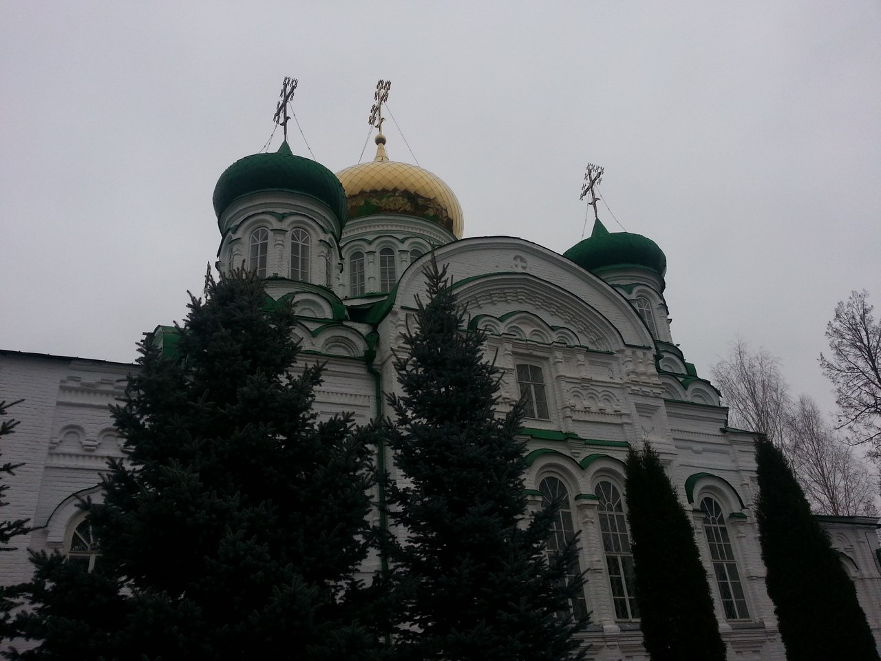 Новые купола Раифы (фото)