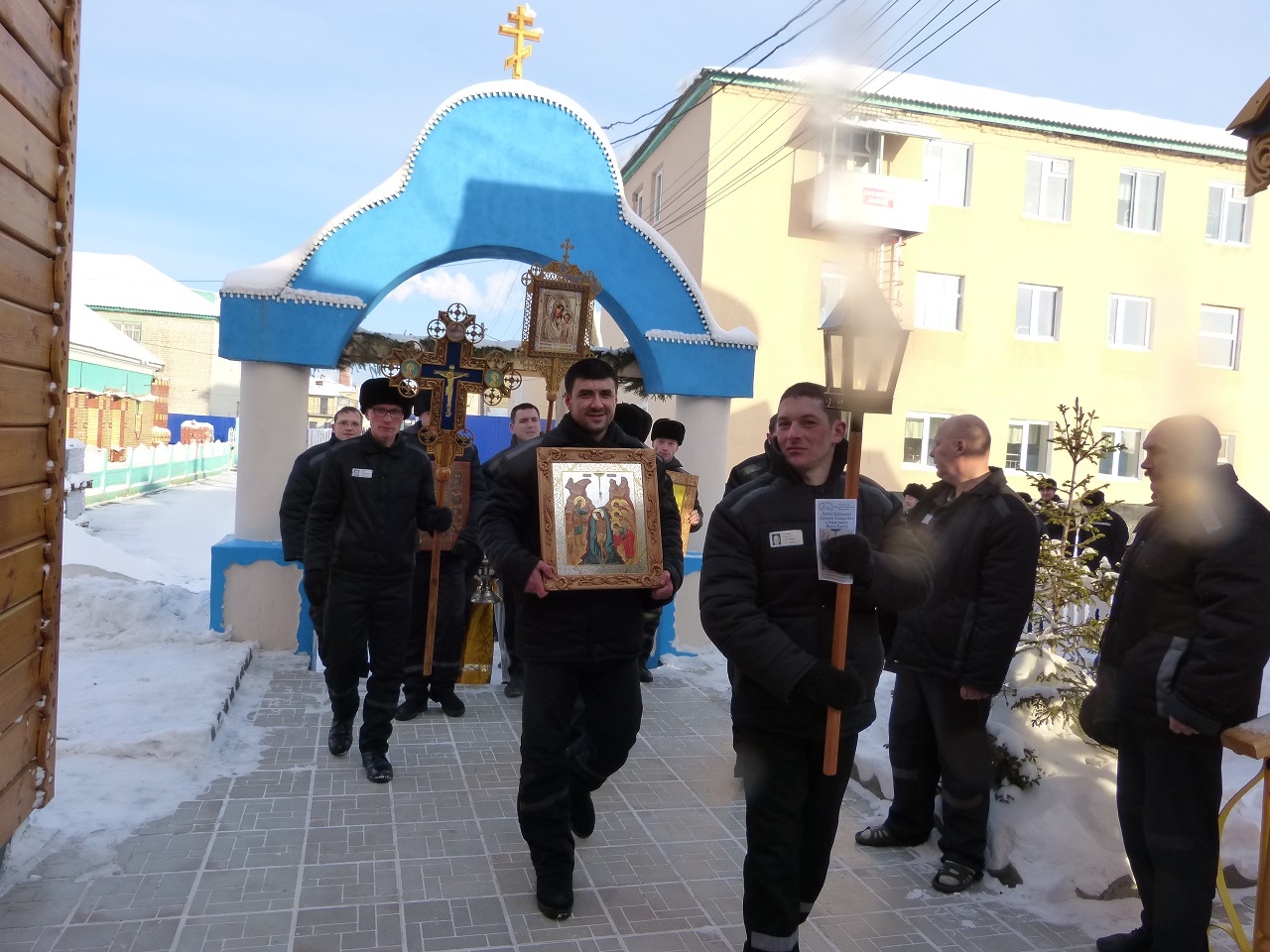 Праздник Крещения Господня в колонии строгого режима - ИК-5 (с. Нижние Вязовые Зеленодольского района)