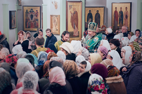 Престольные торжества в храме Серафима Саровского