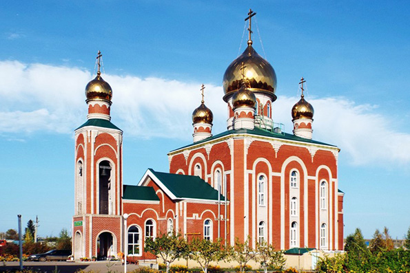 Церковь преподобного Сергия Радонежского, поселок Актюбинский