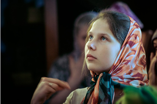 Молитва в храме