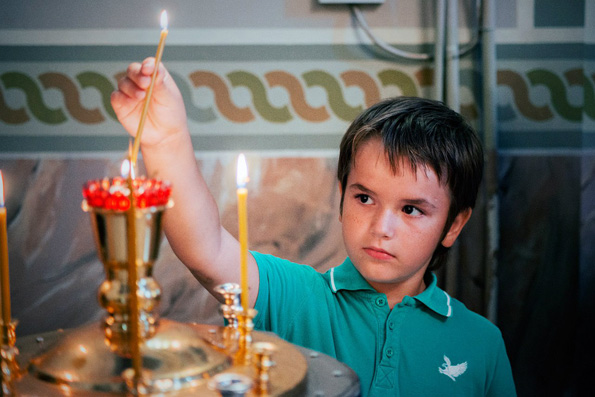 Молитва в храме