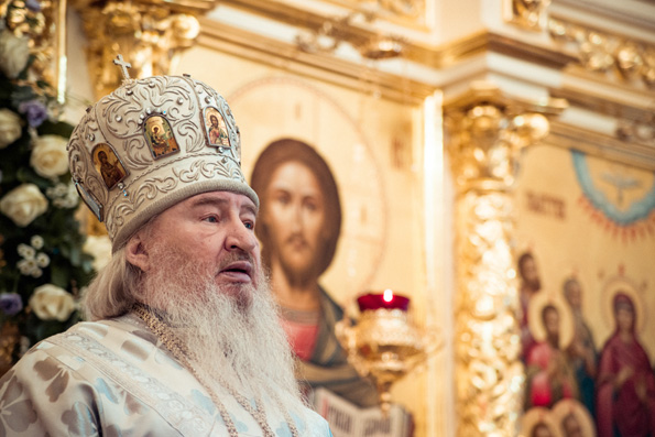 Проповедь митрополита Феофана в храме в честь Сошествия Святого Духа города Казани