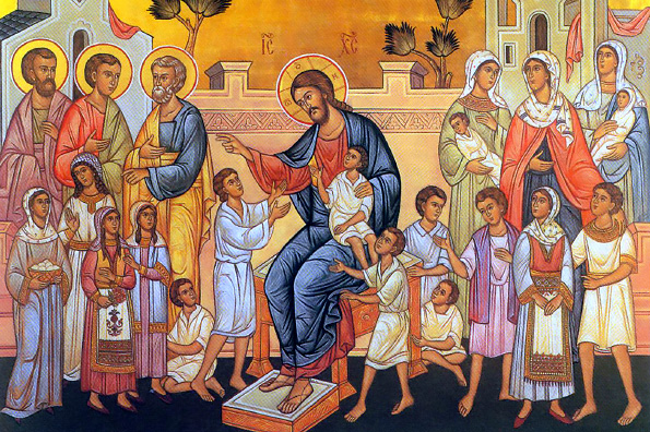 Христос и дети