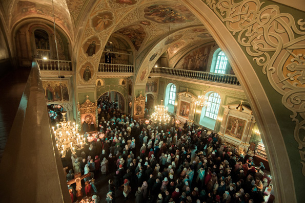 Молитва в храме