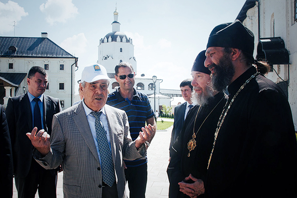 Минтимер Шаймиев в Свияжске