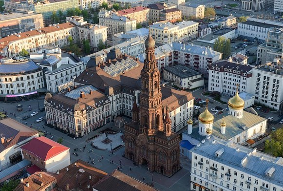 На Светлой седмице в Казани состоялся пасхальный флешмоб