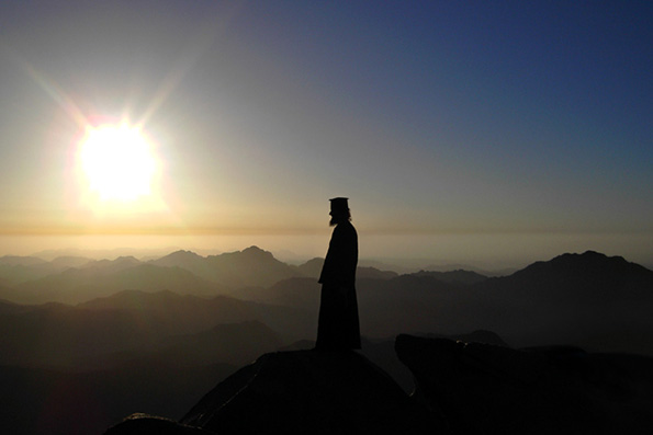 На фоне неба